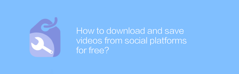 How to download and save videos from social platforms for free?