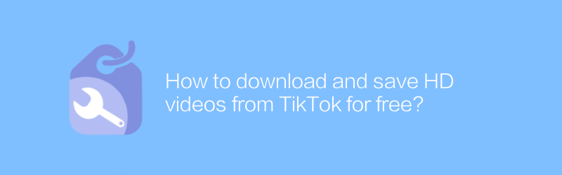 How to download and save HD videos from TikTok for free?