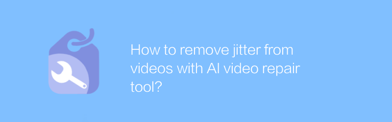 Bagaimana cara menghilangkan jitter dari video dengan alat perbaikan video AI?