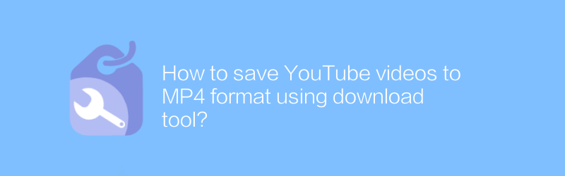 Bagaimana cara menyimpan video YouTube ke format MP4 menggunakan alat unduh?