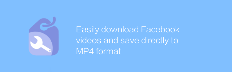 Unduh video Facebook dengan mudah dan simpan langsung ke format MP4